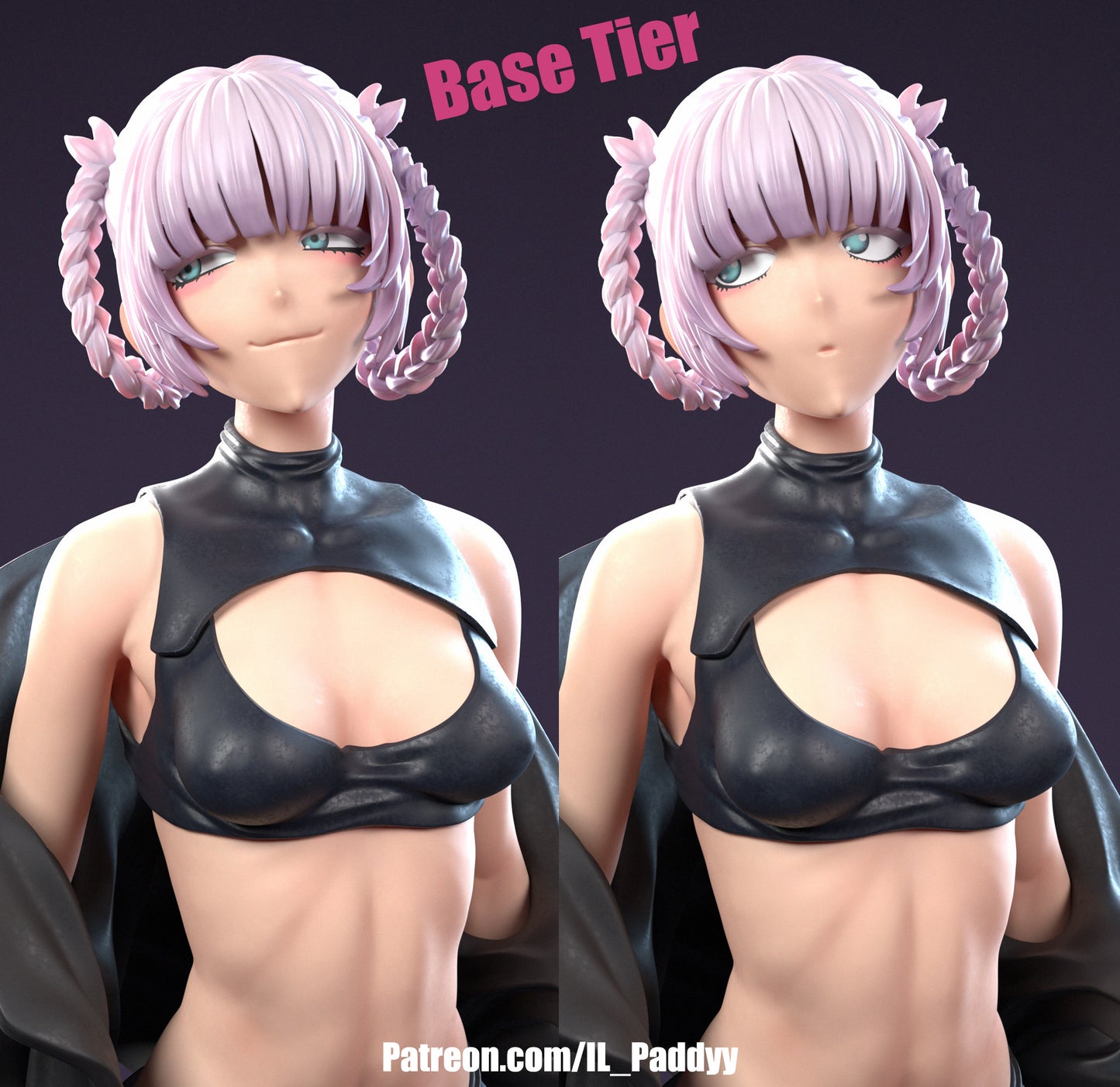 Vampire Massage Therapist of the Night with Interchangeable Parts for Customization3d Printed Resin Garage Kit - Unassembled, Unpainted - approx 1:6 Scale