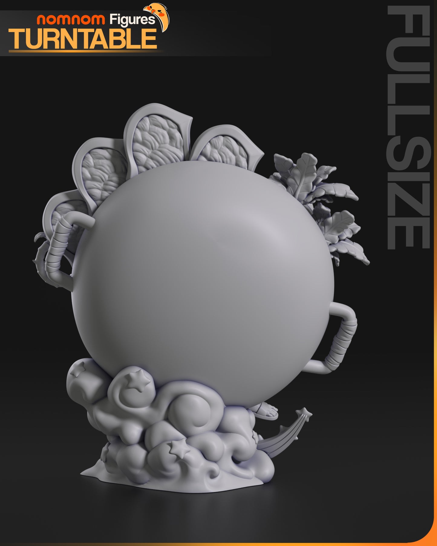 Exhausted Elf Mage Napping in Skillet Miniature - 3d Printed Resin Garage Kit, Unassembled, Unpainted